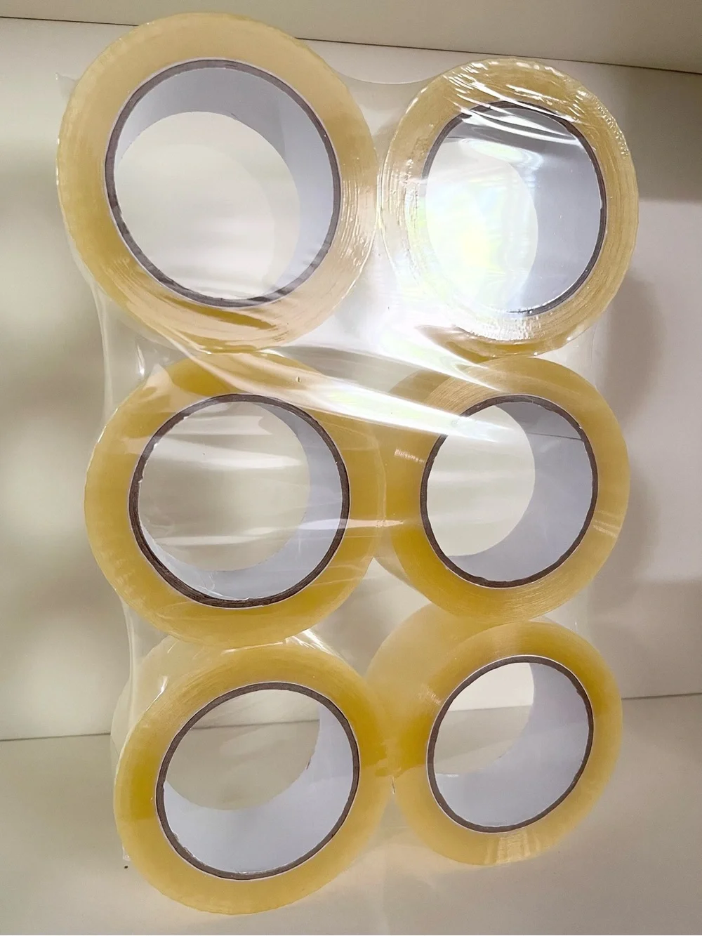6 pack 110 yards rolls of packing tape